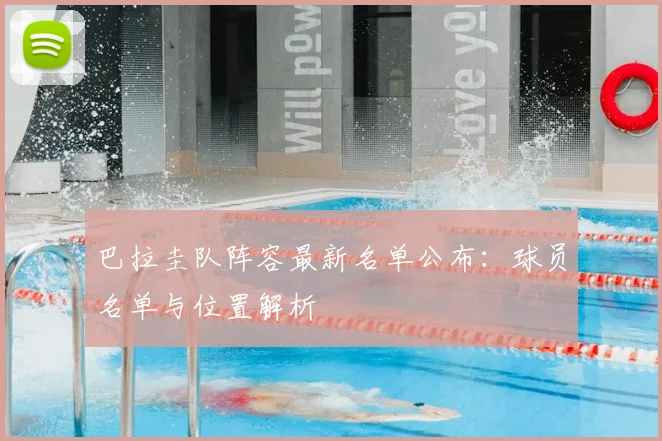 巴拉圭队阵容最新名单公布:球员名单与位置解析